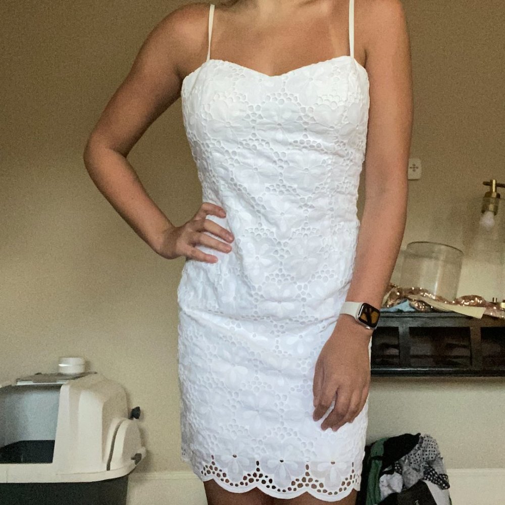 White Lilly Pulitzer Dress